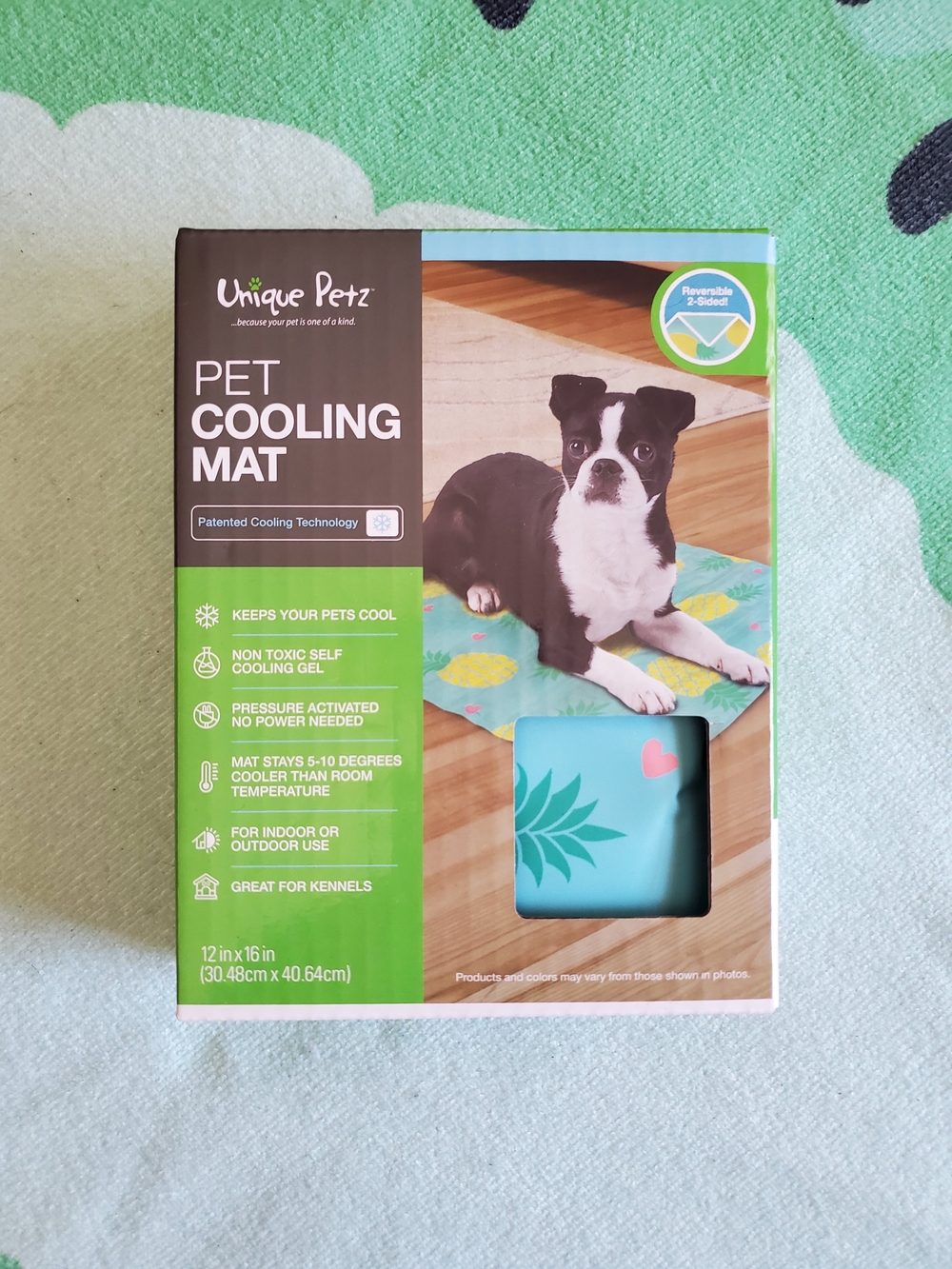 Unique Petz Pet Cooling Mat - Tropical Print